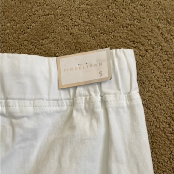 NWT Tinseltown White Cargo Jogger Pants-S - Picture 6 of 6